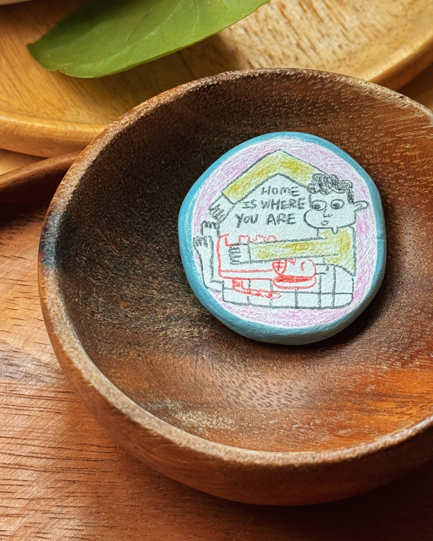 ‘Home Is Where You Are’ Magnet