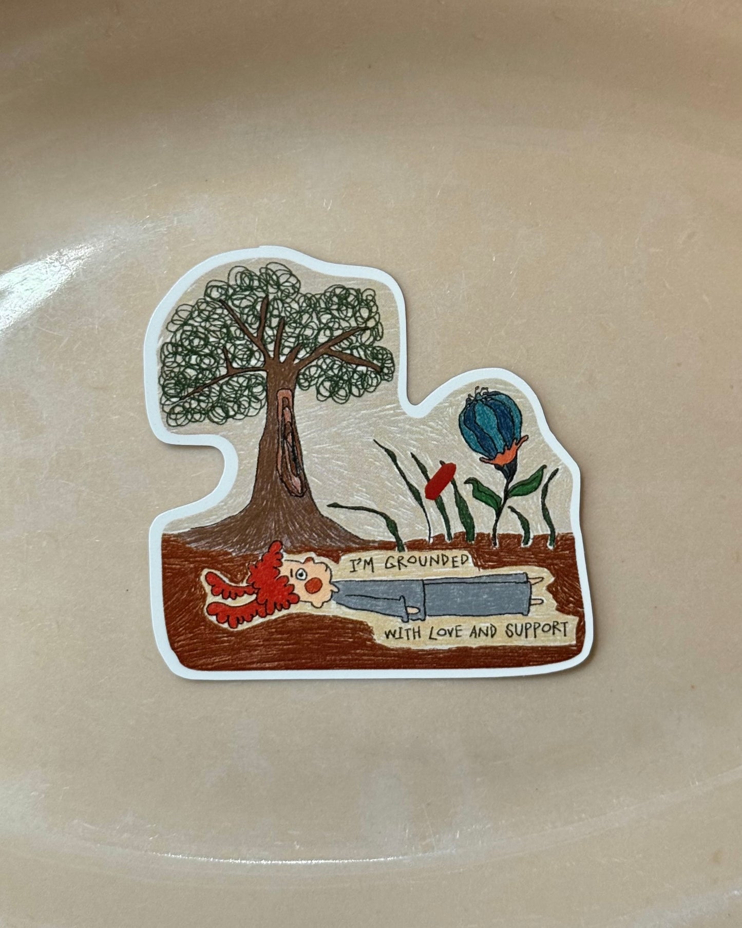 ‘I’m Part of the Nature’ Vinyl Sticker Set