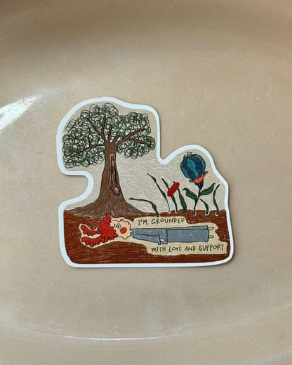 ‘I’m Part of the Nature’ Vinyl Sticker Set