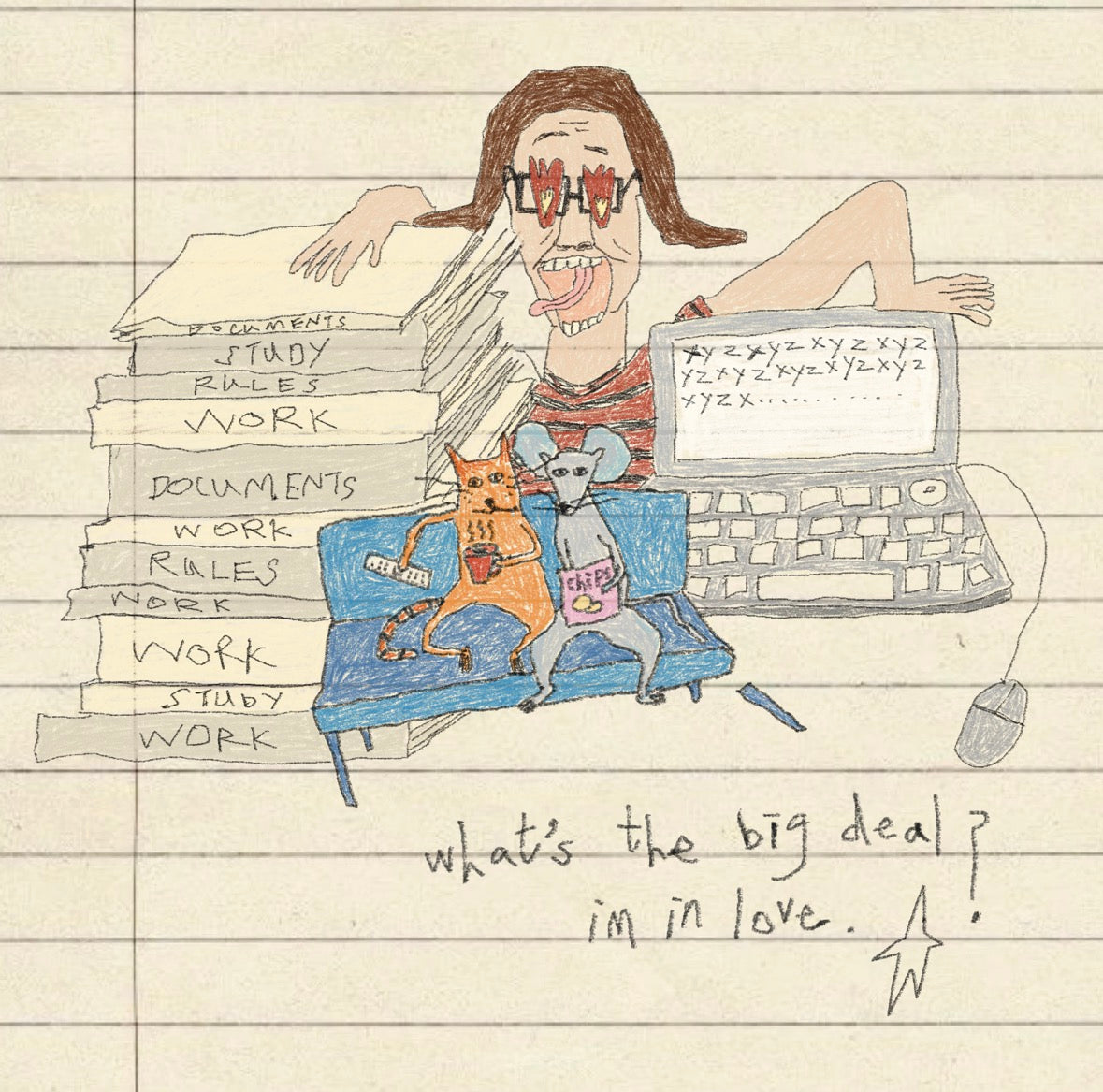 Print Pack of 4 - What’s the big deal I’m in love