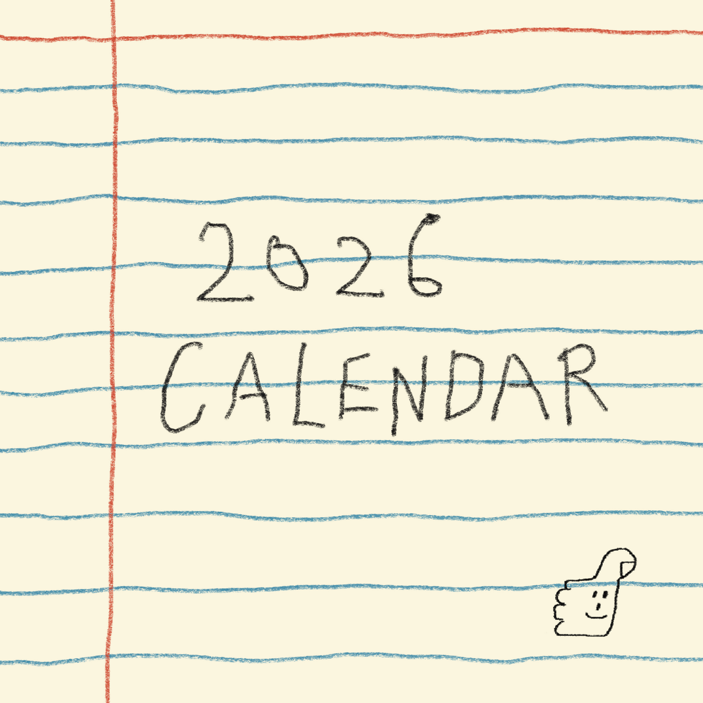 (WS) 2026 Monthly Calendar Min.5