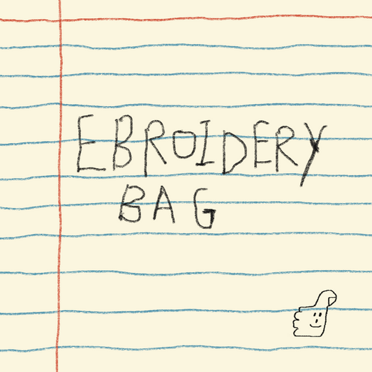 (WS) Embroidery Bag