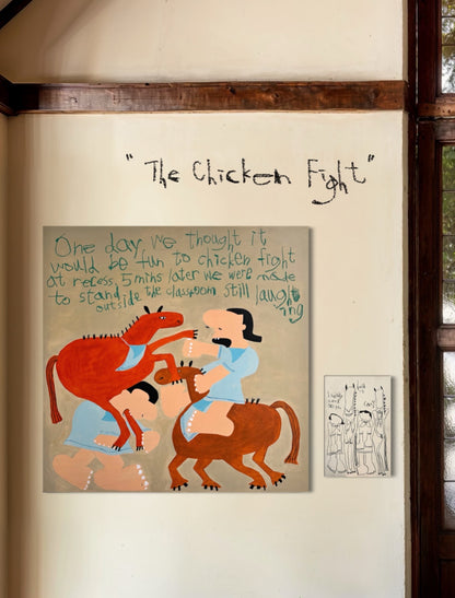 The Chicken Fight set