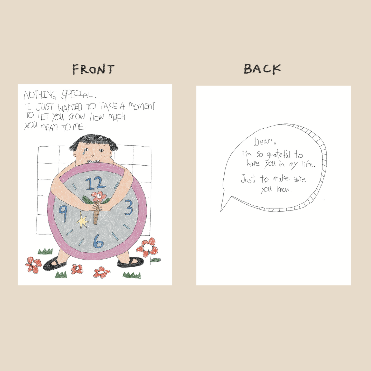 Greeting Card - Take a moment