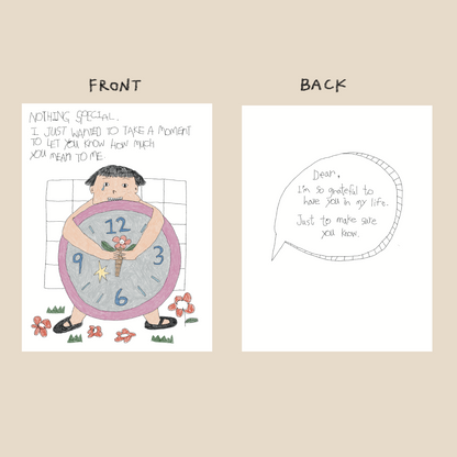 Greeting Card - Take a moment