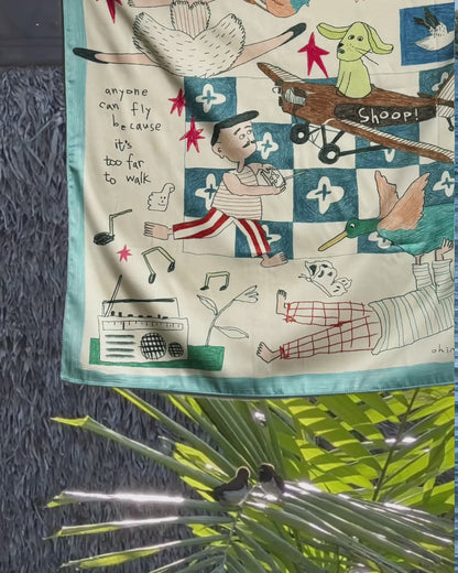 Scarf - Anyone can fly