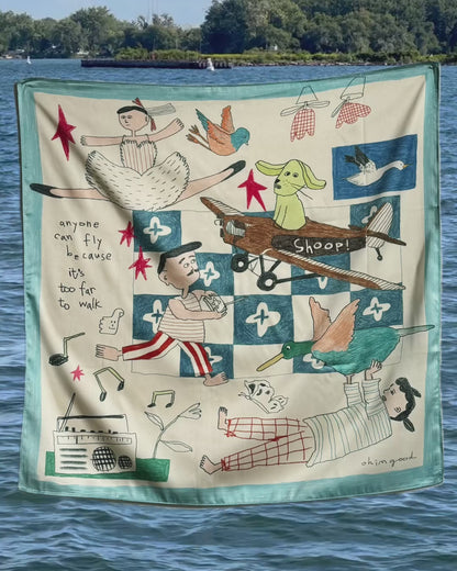 Scarf - Anyone can fly